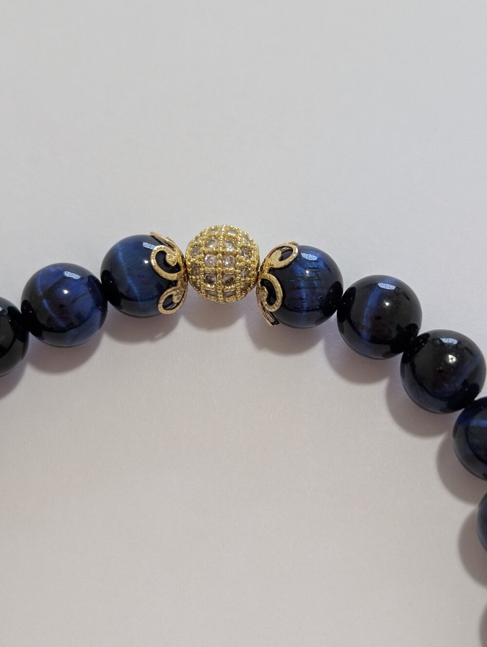Blue Tiger's Eye Bracelet - Picture 3 of 6